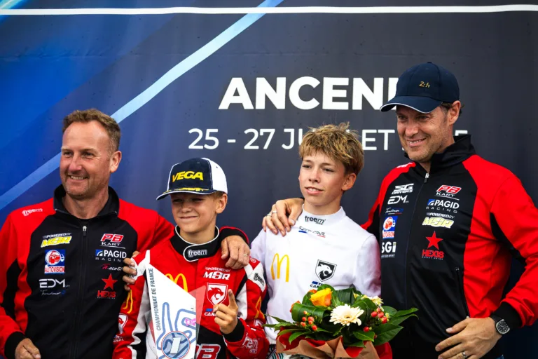 Premier podium de ligue